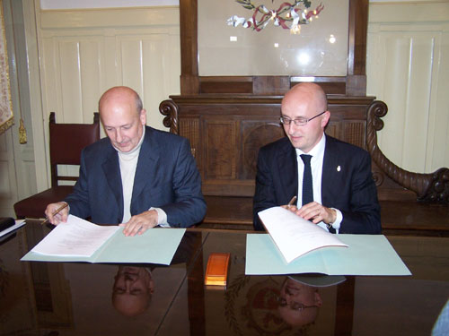 Sandro Bondi e Nicola Mucci in Comune a Gallarate