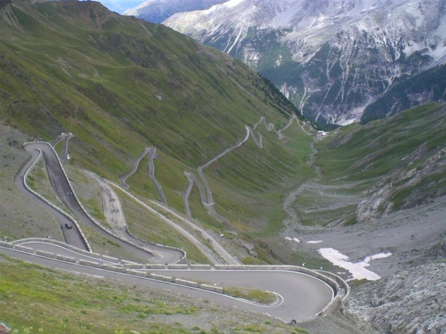 in vespa sulle dolomiti