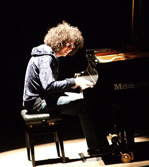 Giovanni Allevi in concerto al Teatro Apollonio di Varese nel 2009