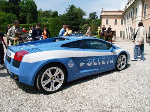 Lamborghini polizia