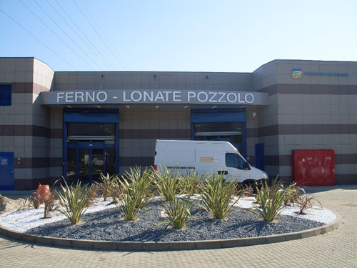 la stazione dei Ferno Lonate Pozzolo