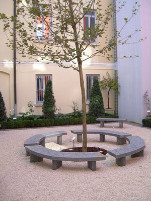 Il giardino romano del liceo classico di Varese
