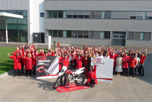 Husqvarna festeggia