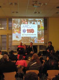 La lezione del 118 con gli studenti del Don Milani