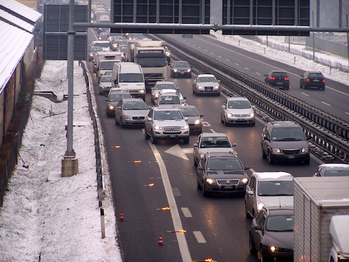 autostrada a8 neve