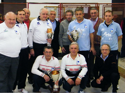 bocce premiazione fratelli d'italia