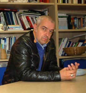 Davide Van de Sfroos alla redazione di Varesenews