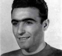 nella foto Rubens Fadini calciatore cresciuto nella Gallaratese e morto nel disastro aereo di Superga dove persero la vita tutti i calciatori del Grande Torino