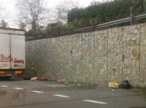 spazzatura autostrada seconda