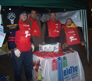 Telethon presente in piazza Monte Grappa