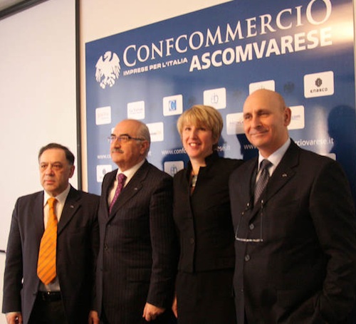 I promotori Anasf all'ascom di Varese
