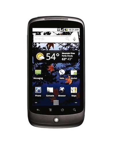 nexus one immagini ufficiali del telefonino di google in italia con vodafone