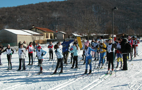 sci di fondo brinzio giochi della gioventù 2010