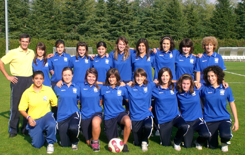 tradate calcio femminile squadra primavera 2009/2010