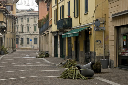 Vandali a gallarate durante la notte di San silvestro