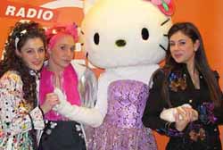 Le protagoniste del musical Hello Kitty