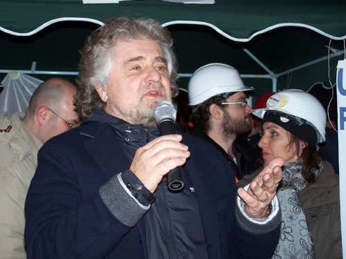 beppe grillo a varese