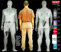Body scanner, nuova sperimentazione dal 2011