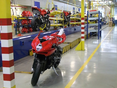 La nuova F4 negli stabilimenti di Varese