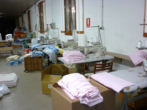 Laboratorio clandestino cinese 