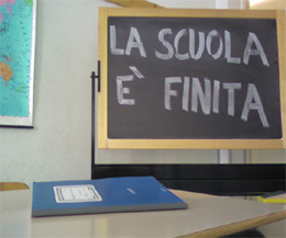 La fine della scuola è ormai qui