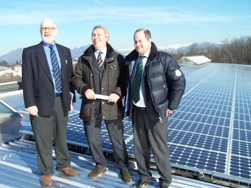 "Keyns" Gazzada Schianno pannelli solari