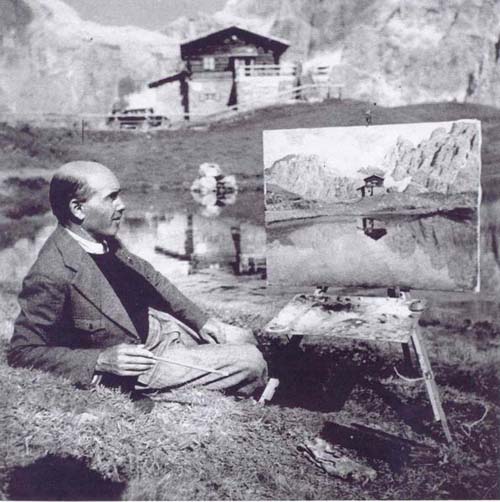 Oreste Alertini, pittore