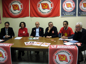 I candidati varesini della Federazione della Sinistra