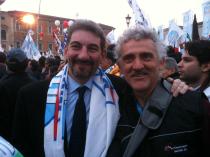 Raffaele Cattaneo manifestazione del pdl roma 