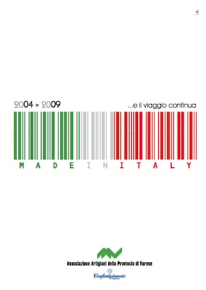 Libro di Confartigianato Varese sul Made in Italy