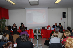 Una fase del convegno svoltosi all'Ipc Falcone di Gallarate