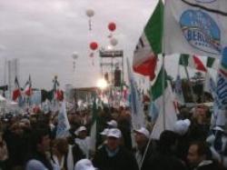 manifestazione pdl roma