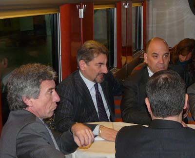 Cattaneo a Malpensa sul Frecciarossa