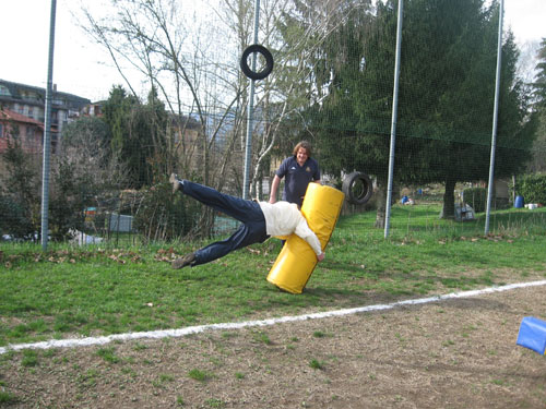 L'allenamento per il Rugby Day Varese