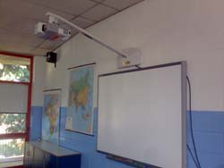 la lavagna multimediale nella scuola primaria di Buguggiate