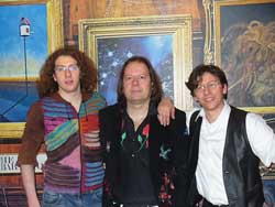 Il trio varesino Aimetti, Mancini e Valnegri