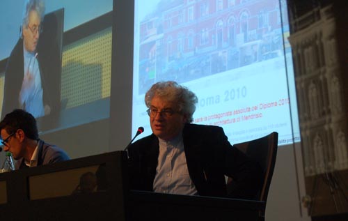 Mario Botta  a Ville Ponti di Varese progetto diploma 2010 accademia mendrisio