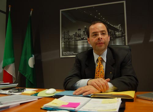 luca capodiferro presidente di aler busto arsizio