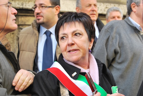 Il sindaco Maria Angela Bianchi