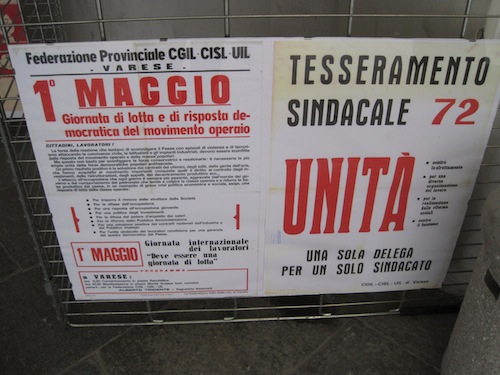 Mostra Cisl a Palazzo Estense