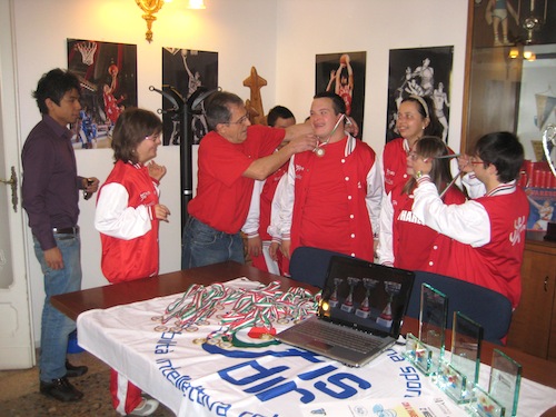 I ragazzi del Vharese nuoto