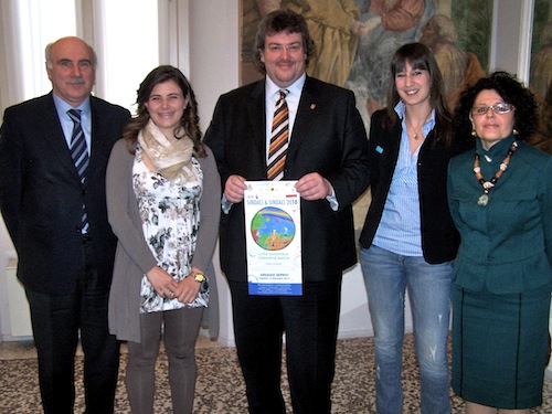 Gli organizzatori dell'incontro "Sindaci & Sindaci"