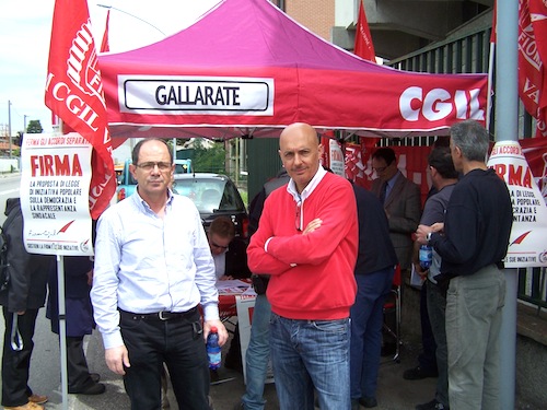 Domenico Lumastro e Roberto Caielli