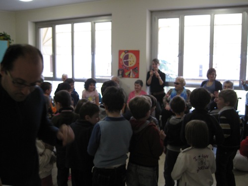 Festa al Molina tra bambini e nonni