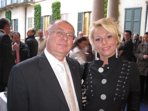 Giorgio Olivares e sua figlia