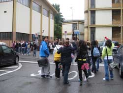Protesta all'Itpa Casula 
