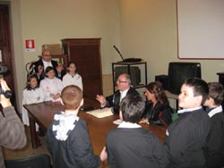 Educazione alla legalità: lezione di processo alla Mazzini