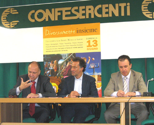 confesercenti presentazione diversamente insieme 2010