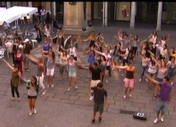 flashmob a Varese