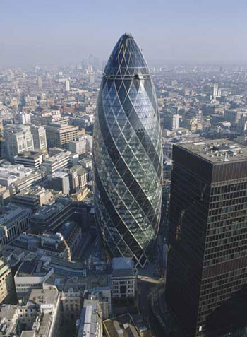 gherkin grattacielo di Londra